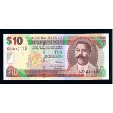 Барбадос 10$  2007 г.
